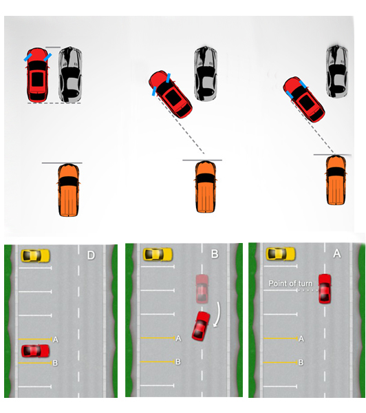 For beginners .. Learn how to park the car in a right and safe way